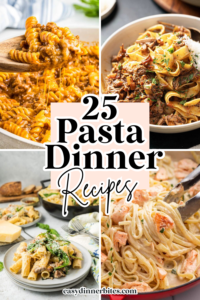 easy Pasta Dinner Recipes