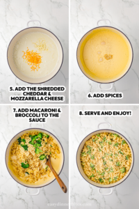 how to make cheese sauce