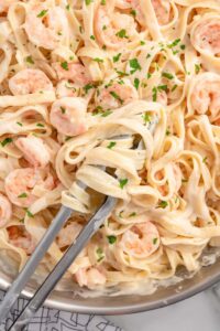 shrimp pasta alfredo